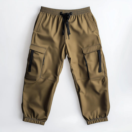 Premium Beige Jogger Pants